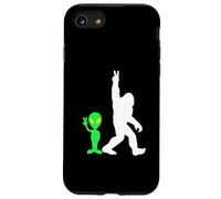 Bigfoot & Alien Conspiracy Theory Bigfoot & Alien Coque pour iPhone SE (2020) / 7/8