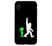 Bigfoot & Alien Conspiracy Theory Bigfoot & Alien Coque pour iPhone XS Max