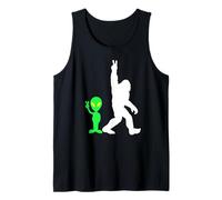 Bigfoot & Alien Conspiracy Theory Bigfoot & Alien Débardeur