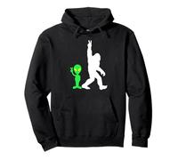 Bigfoot & Alien Conspiracy Theory Bigfoot & Alien Sweat à Capuche