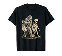 Bigfoot Alien Golf Team Funny Golfeur Paranormal Classique Fun T-Shirt
