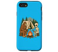 Bigfoot Alien Griller Guimauves Feu de Camp Camping Coque pour iPhone SE (2020) / 7/8