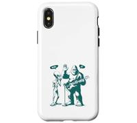 Bigfoot & Alien Guitare Basse électrique 67 Funny Six Seven Meme Coque pour iPhone X/XS