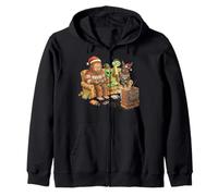 Bigfoot Alien Nessie Mothman Retro Gaming Christmas Party Sweat à Capuche