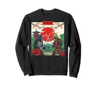 Bigfoot Alien Samurai Galactic Ninja Forest Legend Sweatshirt