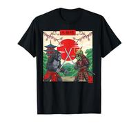 Bigfoot Alien Samurai Galactic Ninja Forest Legend T-Shirt
