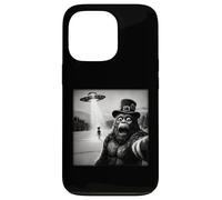 Bigfoot Aliens UFO St Patrick Selfie Amusant Coque pour iPhone 13 Pro