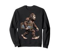 Bigfoot Berceau de bébé Humoristique Sasquatch Sweatshirt