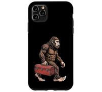 Bigfoot Boîte à Outils de Transport drôle Sasquatch mécanicien Bricoleur Coque pour iPhone 11 Pro Max
