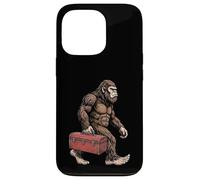 Bigfoot Boîte à Outils de Transport drôle Sasquatch mécanicien Bricoleur Coque pour iPhone 13 Pro