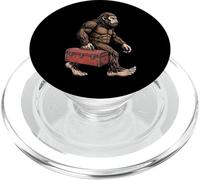 Bigfoot Boîte à Outils de Transport drôle Sasquatch mécanicien Bricoleur PopSockets PopGrip pour MagSafe