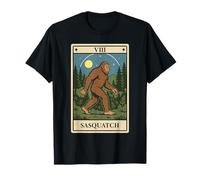 Bigfoot Carte de tarot graphique Sasquatch Forêt Cryptide T-Shirt