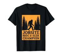 Bigfoot, Champion de Cache-Cache sur Les Sites d'emploi, est Un Vrai Sasquatch T-Shirt Graphique avec Valeur