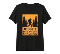 Bigfoot, Champion de Cache-Cache sur Les Sites d'emploi, est Un Vrai Sasquatch T-Shirt Haut de Gamme