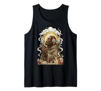 Bigfoot Chapelet catholique sacré Vintage en Forme de Coquette Débardeur