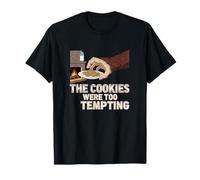 Bigfoot Christmas Les Biscuits étaient trop tentants T-Shirt