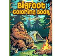 Bigfoot Coloring Book for Adults and the History of Bigfoot