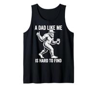 Bigfoot Dad Like Me is Hard to Find Funny Sasquatch Débardeur