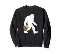 Bigfoot de Pâques avec Poussin de Pâques Sweatshirt