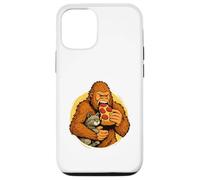 Bigfoot Eating Pizza - Pizza Baker Italien pour Amateur de Cuisine Coque pour iPhone 12/12 Pro