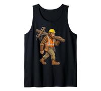 Bigfoot Électricien Sasquatch Débardeur