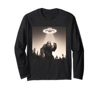 Bigfoot en Mode Selfie avec des OVNIS drôles bizarres Manche Longue