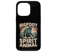 Bigfoot est Mon Animal Spirituel, Motif Amusant de forêt et de Nature Coque pour iPhone 13 Pro