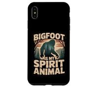 Bigfoot est Mon Animal Spirituel, Motif Amusant de forêt et de Nature Coque pour iPhone XS Max