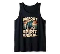 Bigfoot est Mon Animal Spirituel, Motif Amusant de forêt et de Nature Débardeur