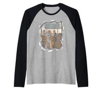 Bigfoot et Alien à 15 Miles de la Zone 51 Manche Raglan