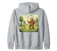 Bigfoot et Alien jonglage Sweat à Capuche