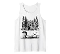 Bigfoot et Loch Ness Monster Classic Cryptid Duo Débardeur