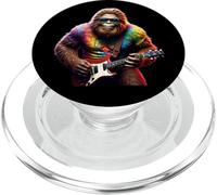 Bigfoot Groove - Vibes de Guitare rétro Amusantes, Graphique Vintage Cool PopSockets PopGrip pour MagSafe