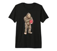 Bigfoot Halloween Chips de Pomme de Terre T-Shirt Haut de Gamme