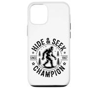 Bigfoot Hide and Seek Chemise Humoristique Sasquatch pour Homme et Femme Coque pour iPhone 12/12 Pro
