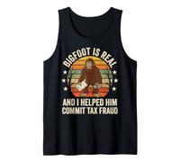 Bigfoot is Real and I Helped Him Commit Tax Fraud Sasquatch Débardeur