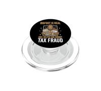 Bigfoot is Real and I Helped Him Commit Tax Fraud Sasquatch PopSockets PopGrip pour MagSafe