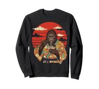Bigfoot Kimono Ramen Japonais Sasquatch Art Hommes Femmes Enfants Sweatshirt