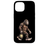 Bigfoot Lanterne de Transport Sasquatch Camping Nuit Aventure Coque pour iPhone 15