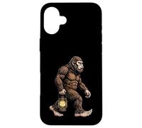 Bigfoot Lanterne de Transport Sasquatch Camping Nuit Aventure Coque pour iPhone 16 Plus