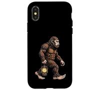 Bigfoot Lanterne de Transport Sasquatch Camping Nuit Aventure Coque pour iPhone X/XS
