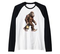 Bigfoot Lanterne de Transport Sasquatch Camping Nuit Aventure Manche Raglan