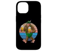 Bigfoot Lederhosen Bière vintage Oktoberfest pour homme et femme Coque pour iPhone 14