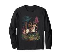 Bigfoot Licorne Mystique Magique Forêt Drôle Manche Longue
