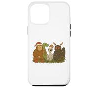 Bigfoot Loch Ness Monster Mothman Alien Cryptid Christmas Coque pour iPhone 12 Pro Max