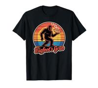 Bigfoot Loves Wieners Retro Humor Foodie Outfit T-Shirt