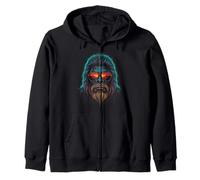 Bigfoot Lunettes de Soleil Montagne Coucher de Soleil Sasquatch Camp Sweat à Capuche