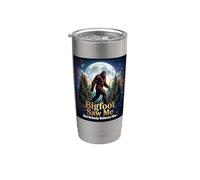 Bigfoot m'a vu la pleine lune Gobelet isotherme en acier inoxydable double paroi
