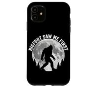 Bigfoot m'a vu pour la première Fois Sasquatch Yeti Moon Funny Big Foot Coque pour iPhone 11