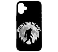 Bigfoot m'a vu pour la première Fois Sasquatch Yeti Moon Funny Big Foot Coque pour iPhone 16 Plus